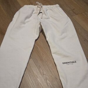 Essentials Off-White Joggers